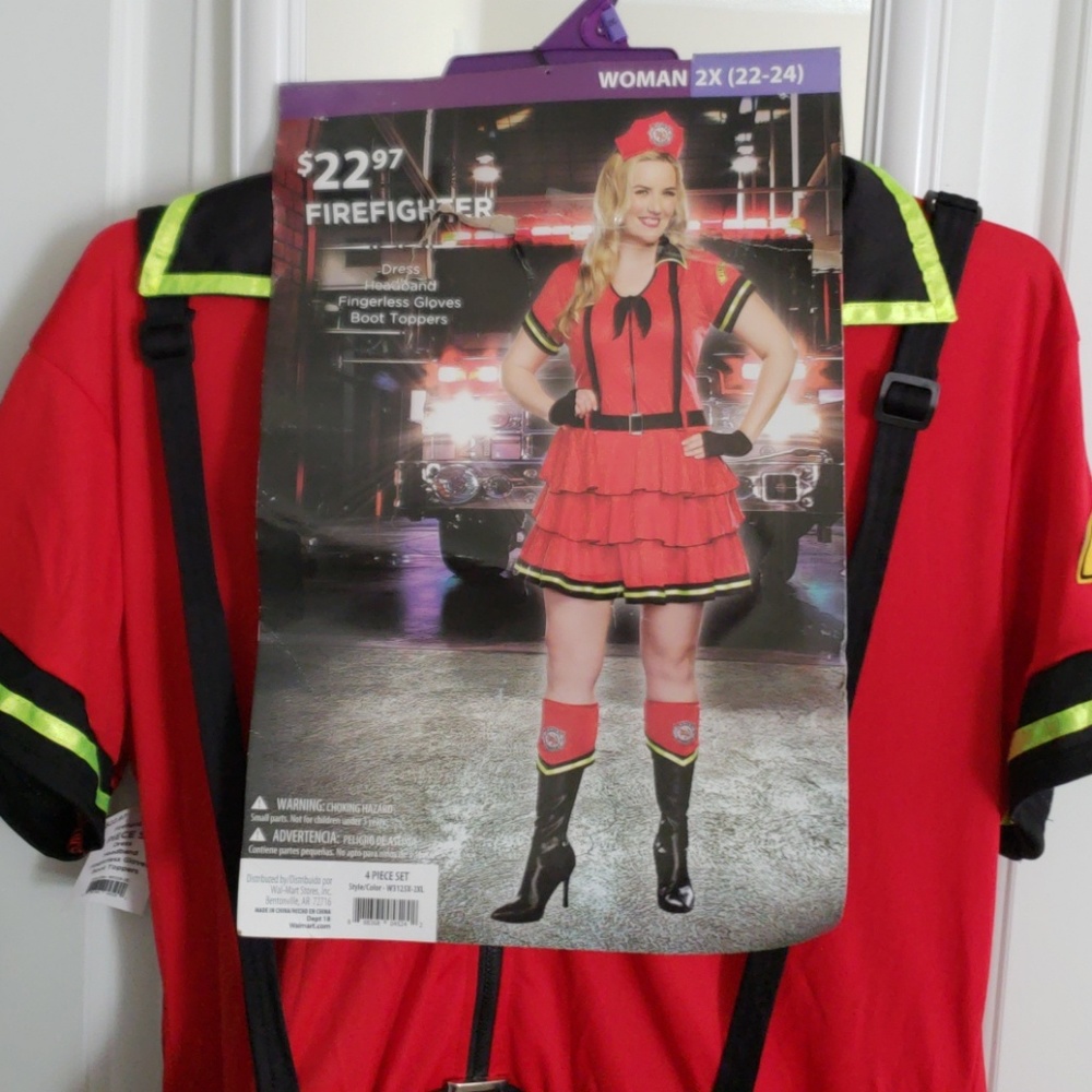 Women's Firefighter costume